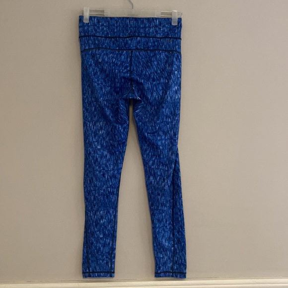 Adidas - blue/black climalite high rise leggings - Picture 7 of 8